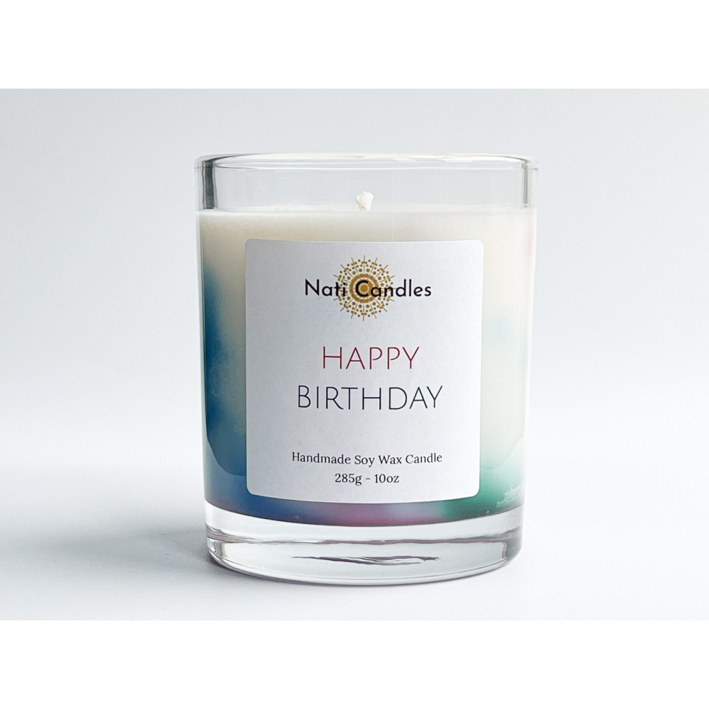 Happy Birthday Soy Wax Candle