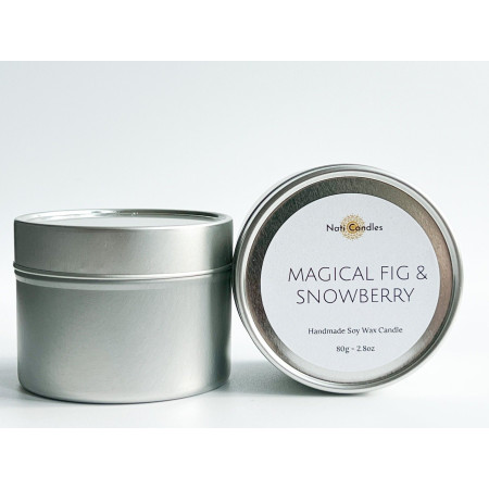 Magical Fig and Snowberry Tin Candle