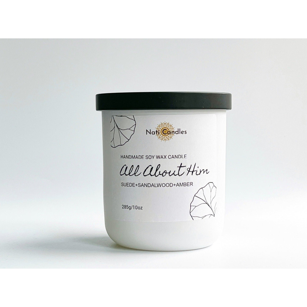 All About Him Soy Wax Candle